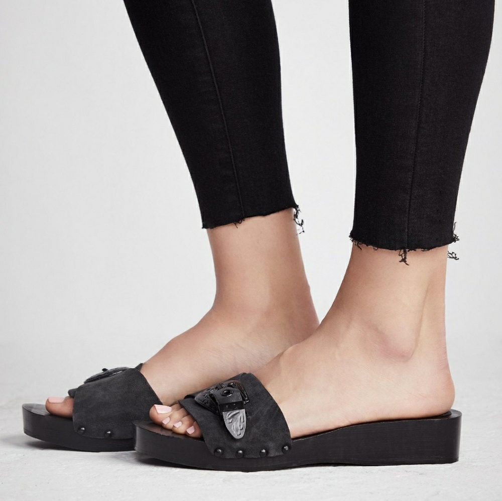 Free People | Westtown Slide Clog - Picture 3 of 8